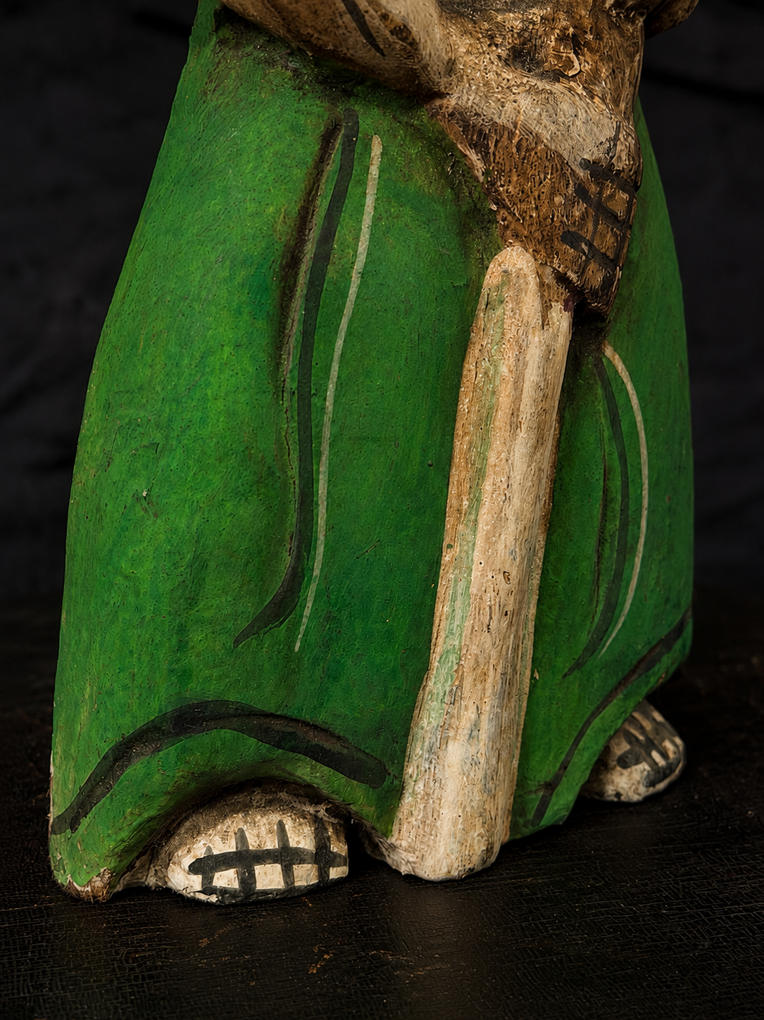 Vintage Mexican Death Statue
