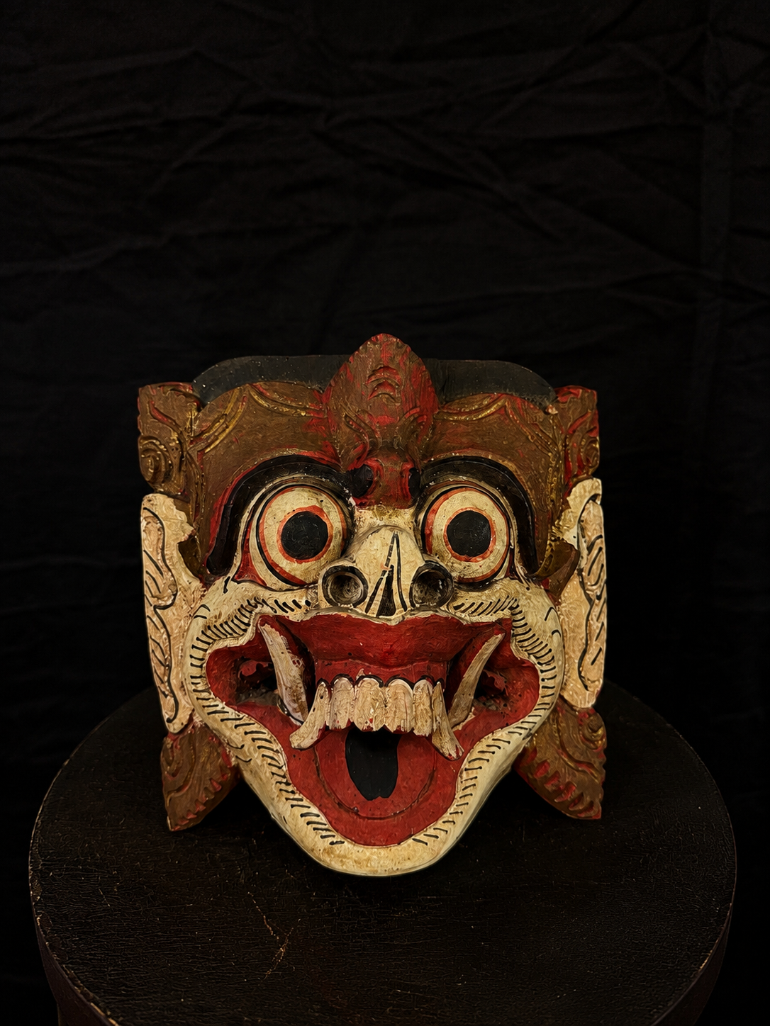 Vintage Balinese Witch Queen Mask
