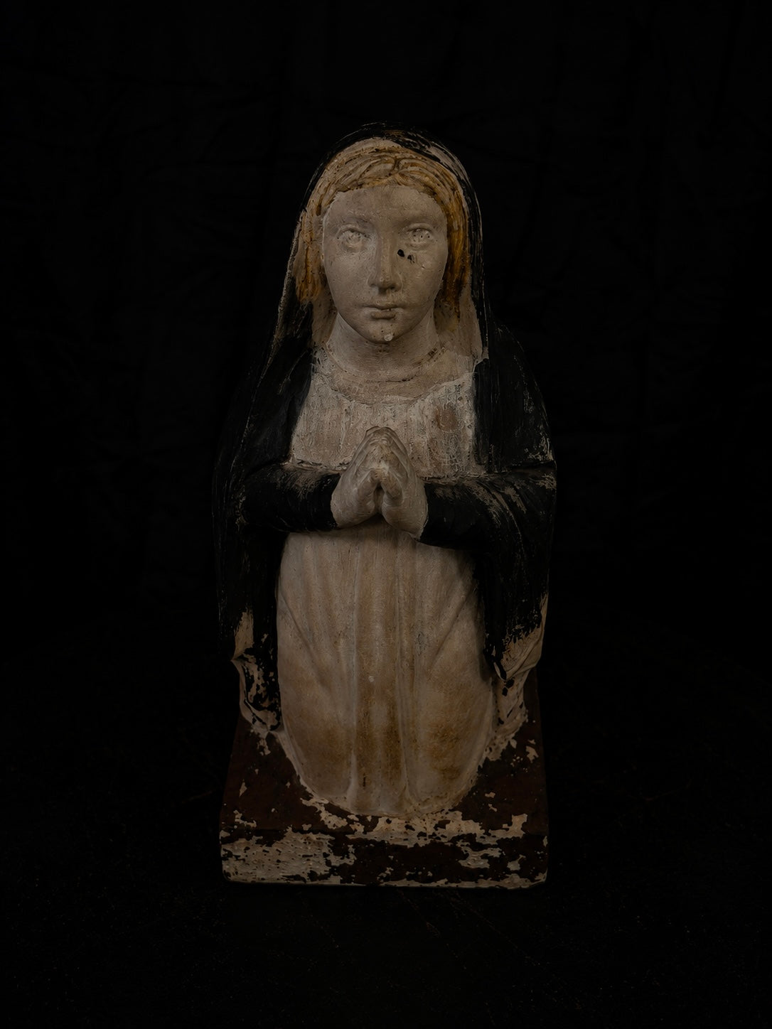 Victorian Era Cemetery Devotional Figure